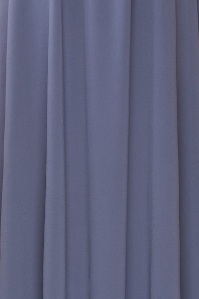 Glykeria Ocean Steel Blue Chiffon Maxi Skirt | Boutique 1861 9
