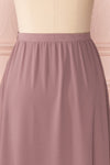 Glykeria Plum Lilac Purple Chiffon Maxi Skirt | Boutique 1861 7