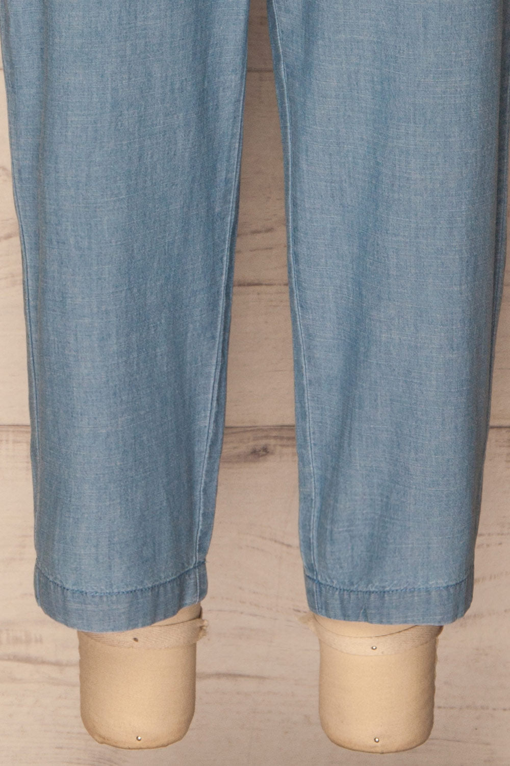 Gogolin Light Blue Straight Leg Pants with Belt | La Petite Garçonne