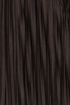 Gouves Black Pleated Midi Skirt | La petite garçonne fabric