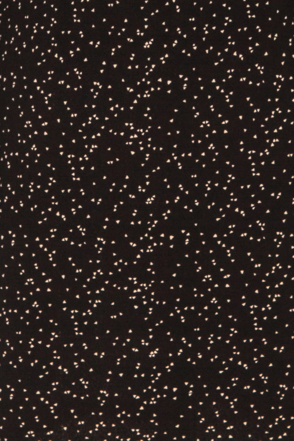 Gozde Black A-Line Short Dress fabric | La petite garçonne