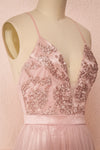 Grania Blush Pink Tulle Maxi Dress | Boutique 1861 4