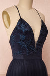 Grania Navy Blue Tulle Maxi Dress | Boutique 1861 4