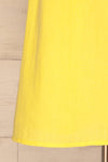 Guaranda Yellow Sleeveless Midi Dress | La petite garçonne  bottom