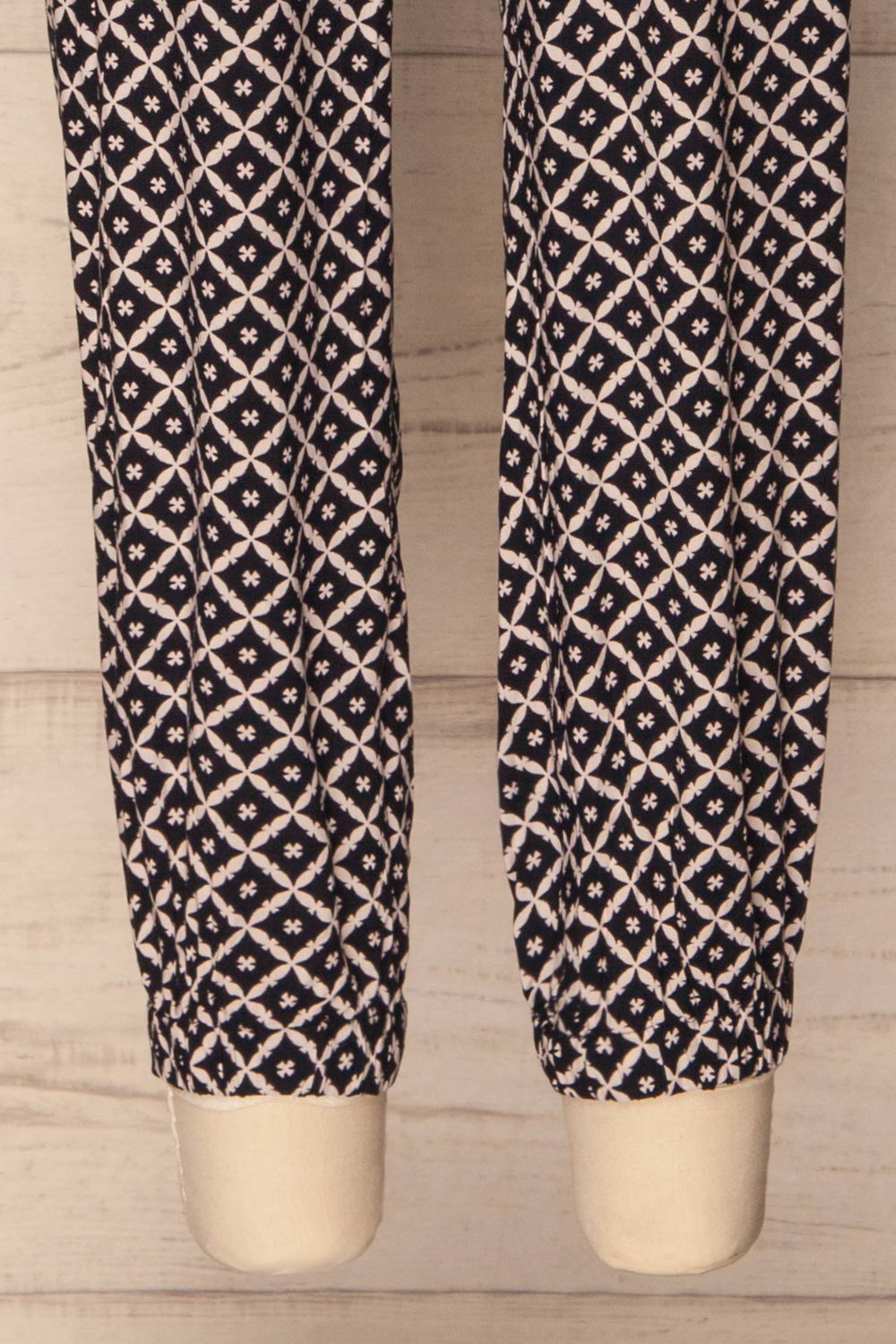 Guildford Navy & White Patterned Lounge Pants | La Petite Garçonne