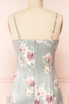 Gwenny Cowl Neck Floral Midi Dress | Boutique 1861 back close-up