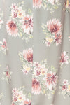 Gwenny Cowl Neck Floral Midi Dress | Boutique 1861 texture