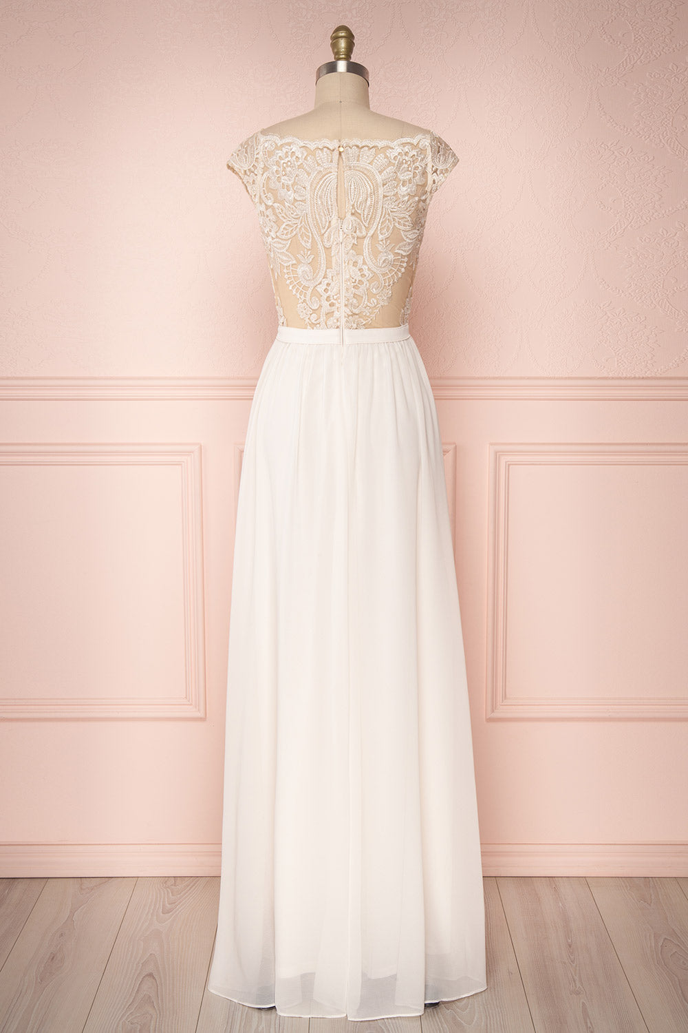 Halide Ivory | Chiffon Bridal Dress