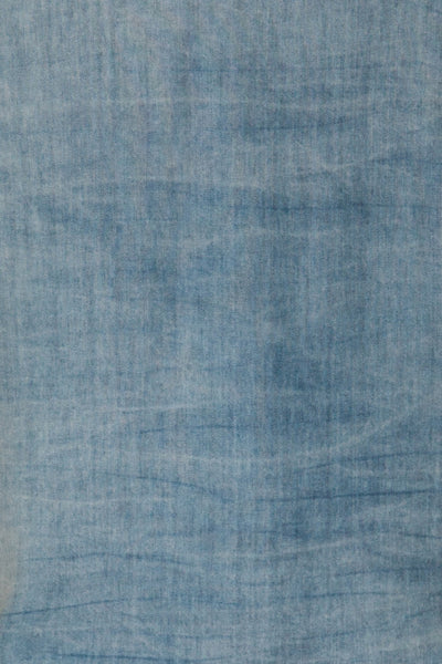 Harrogate Blue Short Sleeved Embroidered Shirt | La Petite Garçonne 9