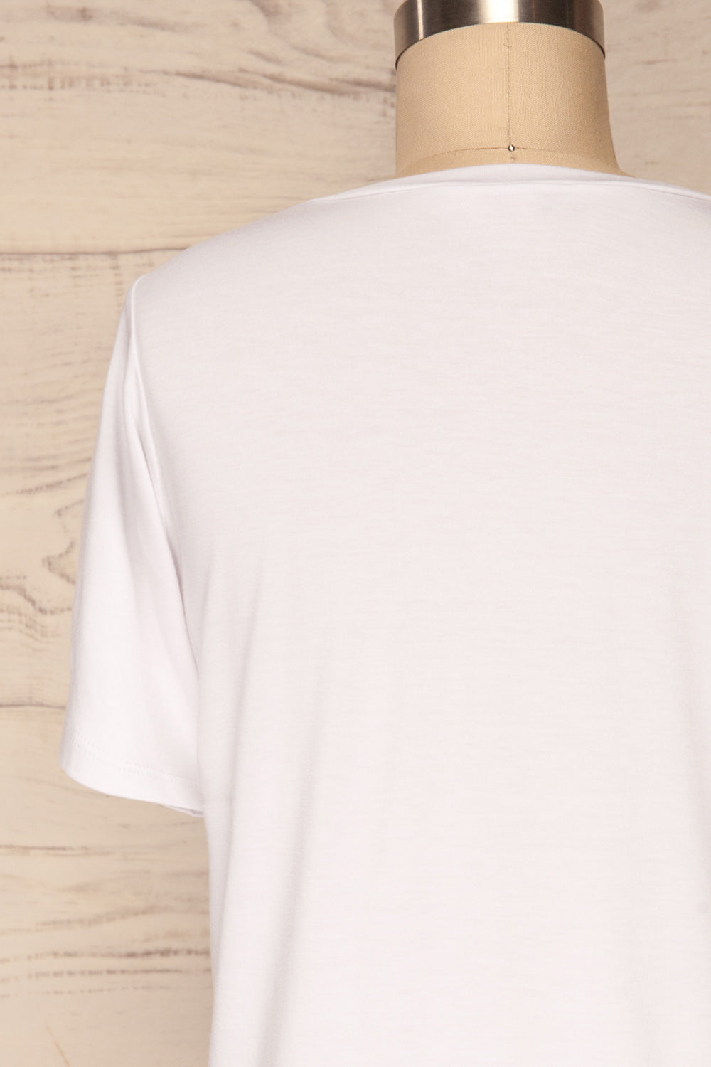 Hastings White Short Sleeved T-Shirt | La Petite Garçonne 6