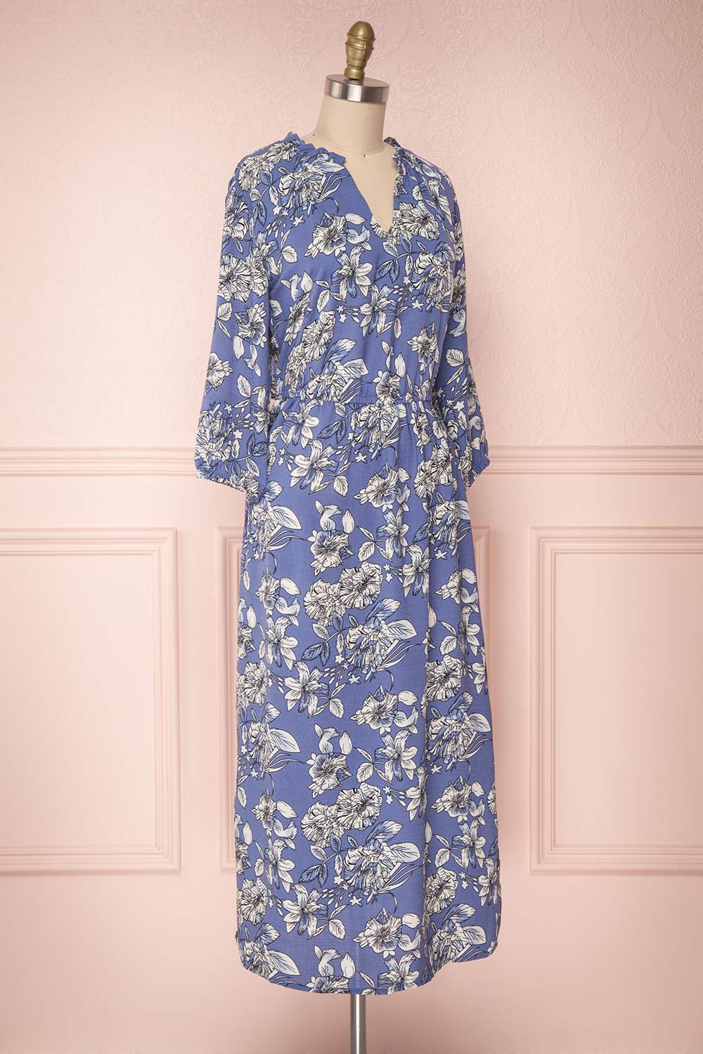 Haydn Light | Blue Floral Dress