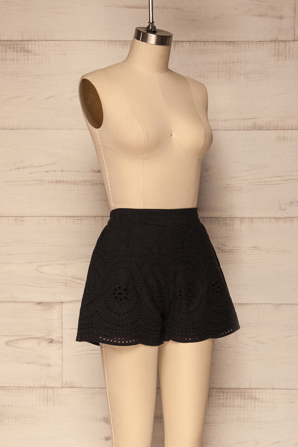 Heikrus Black Lace Shorts | La Petite Garçonne