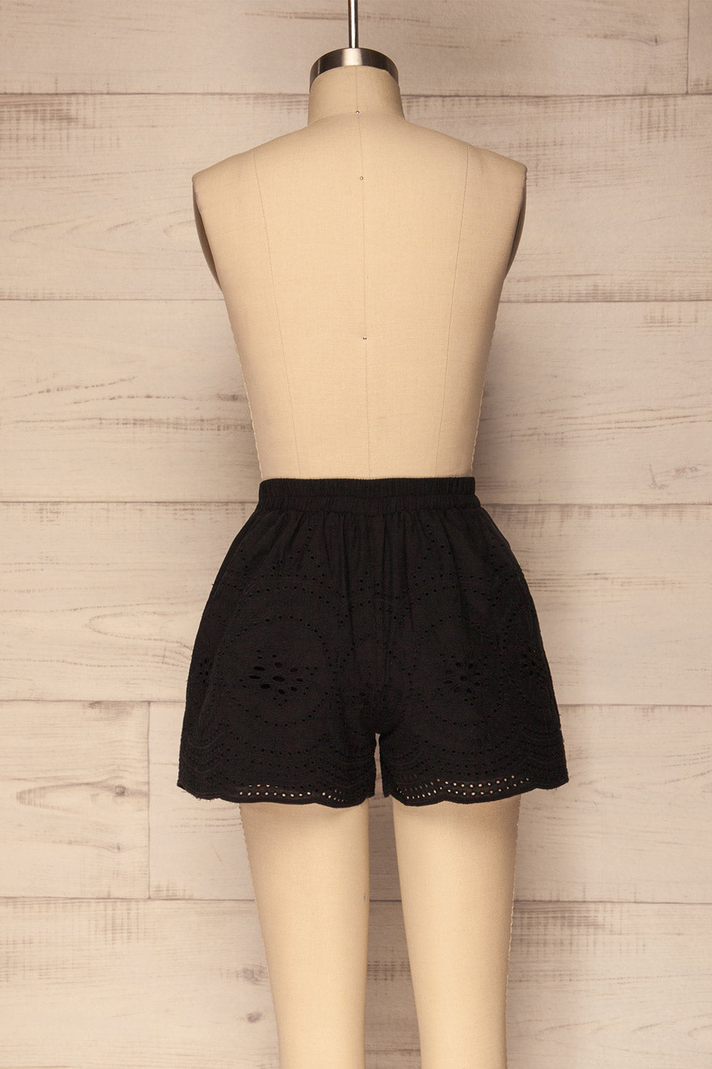 Heikrus Black Lace Shorts | La Petite Garçonne