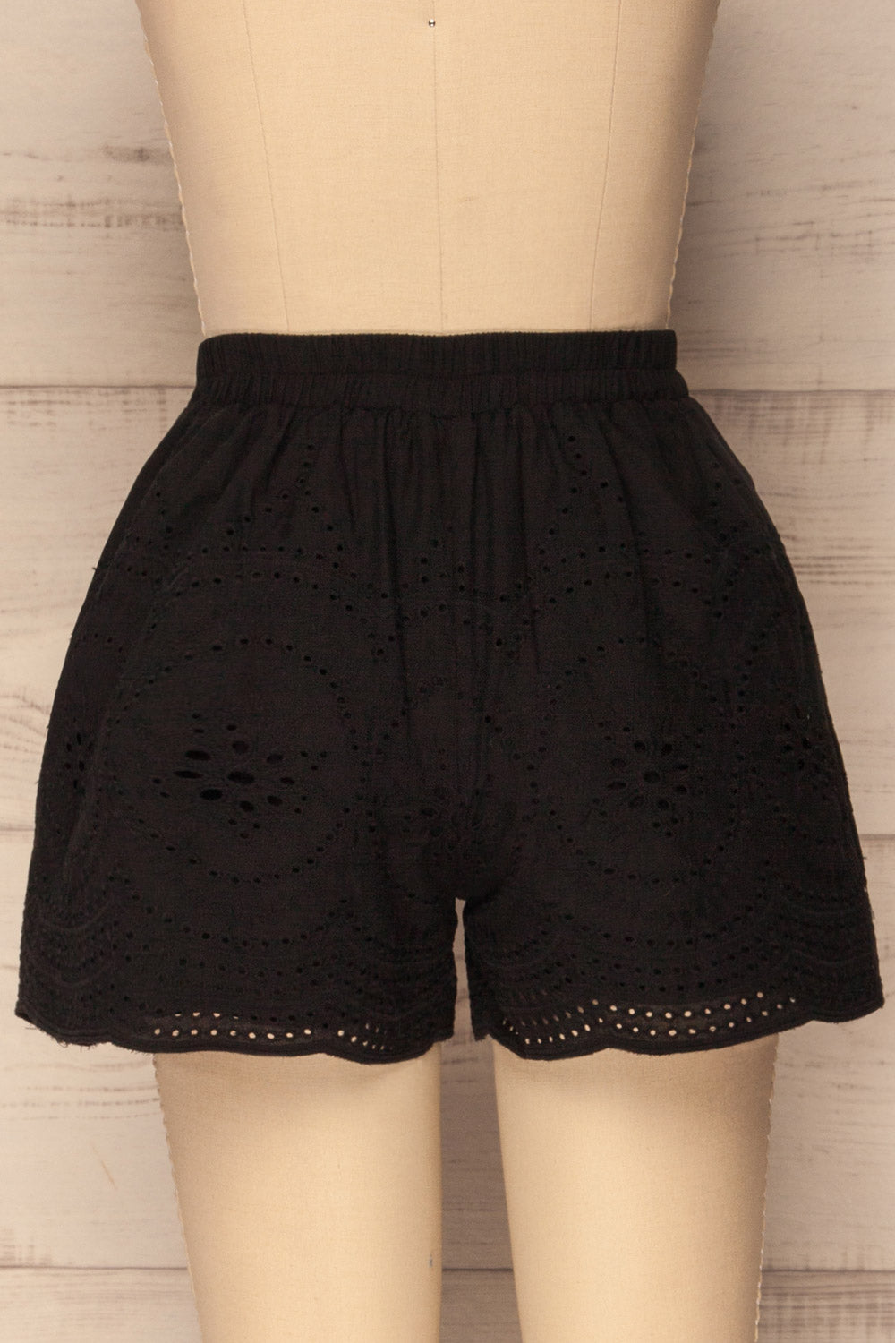 Heikrus Black Lace Shorts | La Petite Garçonne