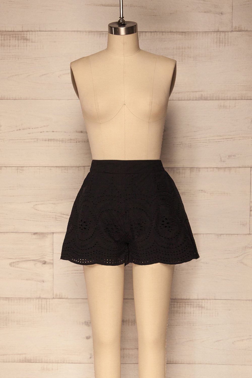 Heikrus Black Lace Shorts | La Petite Garçonne