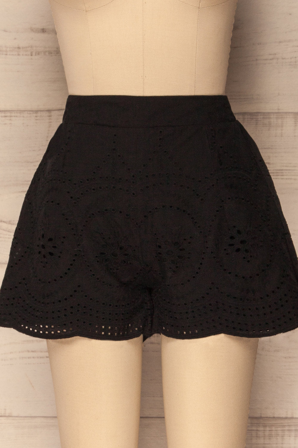 Heikrus Black Lace Shorts | La Petite Garçonne