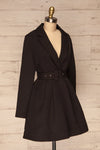 Heleentje Black Blazer Dress | Robe Blazer | La Petite Garçonne side view