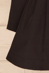 Heleentje Black Blazer Dress | Robe Blazer | La Petite Garçonne bottom close-up