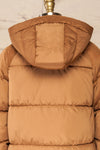 Helens Mid-Length Puffer Coat w/ Side Pockets | La petite garçonne back close up