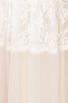 Henwen Ivory White Tulle Maxi Dress | Boudoir 1861 fabric