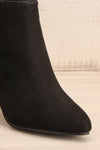 Hérold Black Faux Suede Ankle Boots | La Petite Garçonne 5