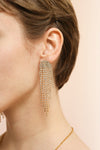 Hitodama Or | Pendant Earrings