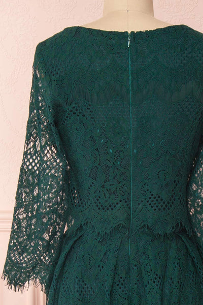 Holger Green Lace A-Line Cocktail Dress | Boutique 1861 6