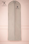 Housse Grise 1861 - Grey garment bag with cameo 1