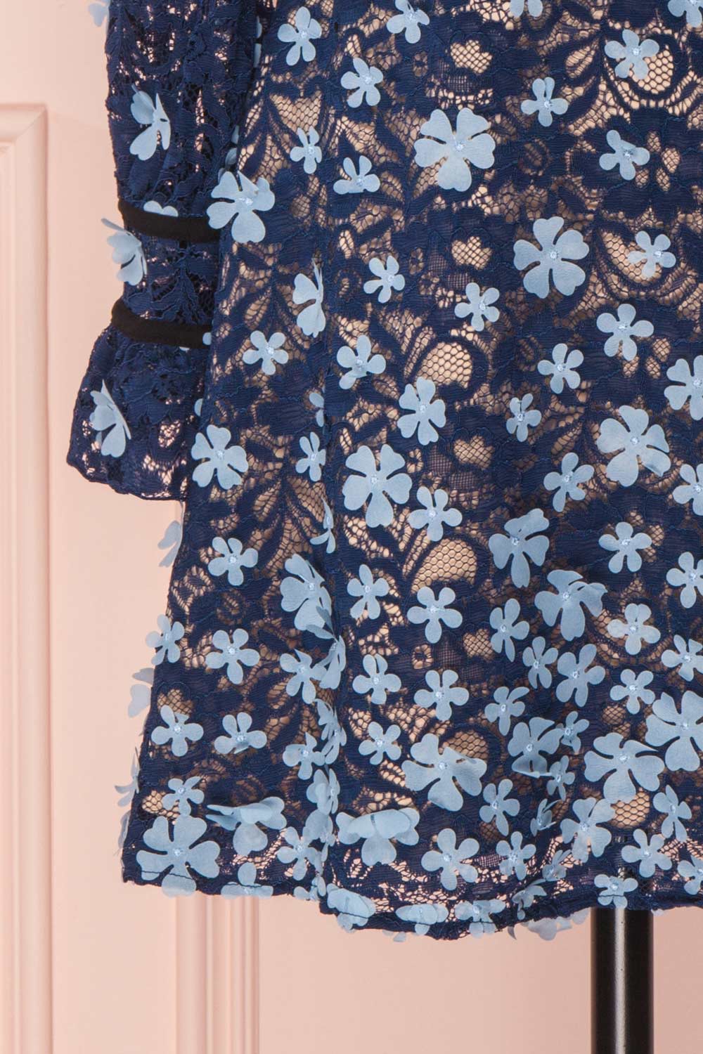 Huang | Ruffled Floral Dress