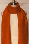 Hypnose Orange Soft Knit Scarf | La Petite Garçonne 4