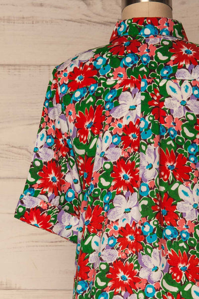 Ierissos Colourful Floral Button-Up Shirt | La Petite Garçonne 6