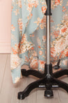 Ignatia Blue Floral Maxi Dress w/ Ruffles | Boutique 1861 skirt