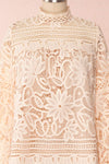 Iléane Pink Beige Crocheted Lace Top | Boutique 1861 2