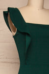 Ilnes Vert Green Jumpsuit | Combinaison | La Petite Garçonne side close-up