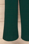 Ilnes Vert Green Jumpsuit | Combinaison | La Petite Garçonne bottom close-up