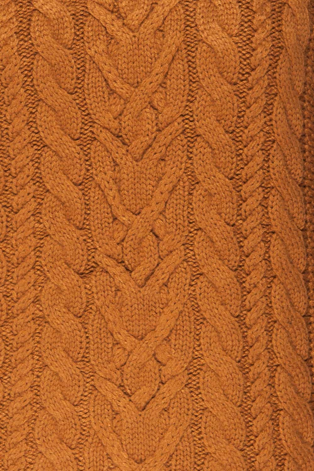 Imielin Brown Knit Sweater texture | La Petite Garçonne