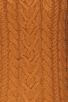 Imielin Brown Knit Sweater texture | La Petite Garçonne