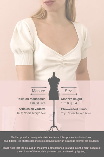 Ionia Black Short Sleeved Knit Crop Top | La Petite Garçonne template