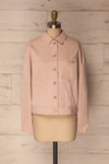 Ypsos Pink Jean Jacket with Buttons & Pockets | La Petite Garçonne 3