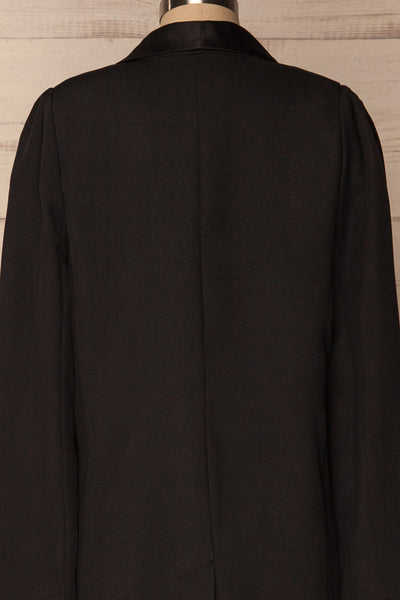 Jartos Black Oversized Double Breasted Blazer | La Petite Garçonne 6