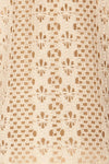 Jasien Ivory Crocheted Lace Crop Top | La Petite Garçonne 7