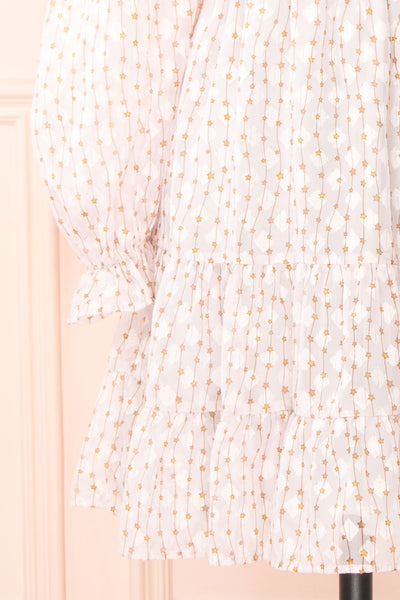 Jean Short Star Patterned Dress | Boutique 1861 bottom