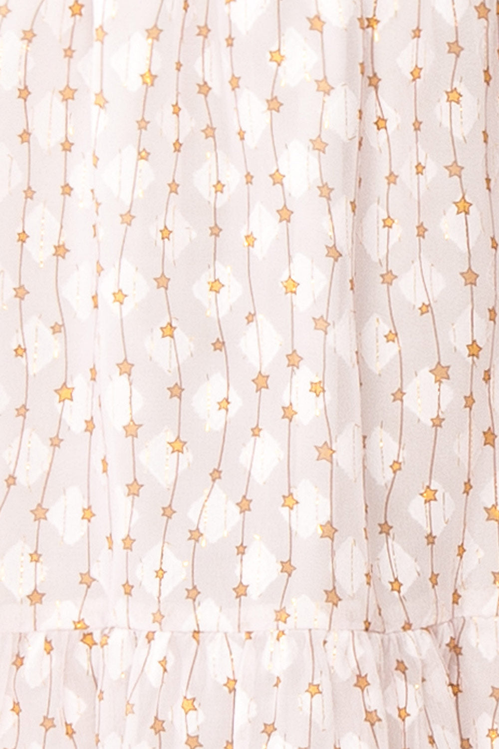Jean Short Star Patterned Dress | Boutique 1861 fabric 