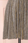 Jisabel | Silver & Gold Party Dress