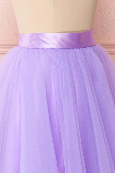 Julieth Lavende Light Purple Tulle Skirt | Boutique 1861 4