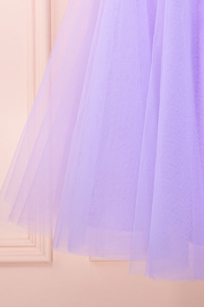 Julieth Lavende Light Purple Tulle Skirt | Boutique 1861 7
