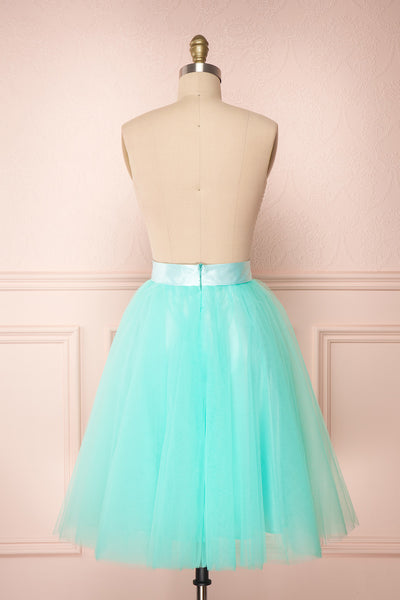Julieth Menthe Light Turquoise Tulle Skirt | Boutique 1861 5