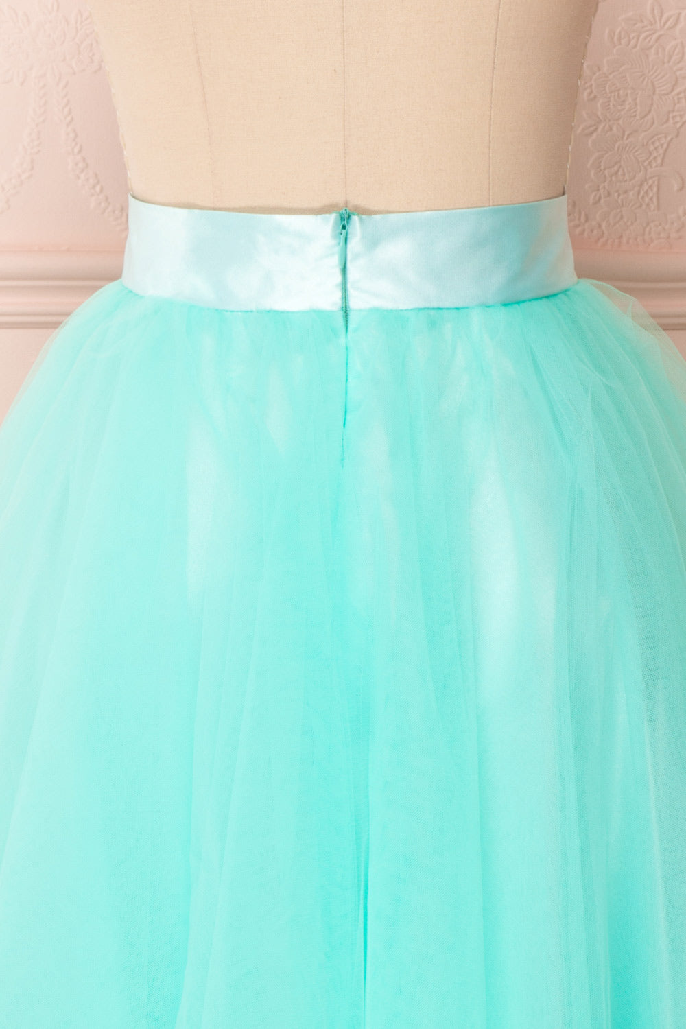 Julieth Menthe Light Turquoise Tulle Skirt | Boutique 1861 6