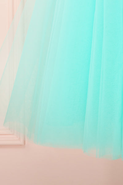 Julieth Menthe Light Turquoise Tulle Skirt | Boutique 1861 7