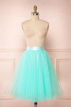 Julieth Menthe Light Turquoise Tulle Skirt | Boutique 1861 front view